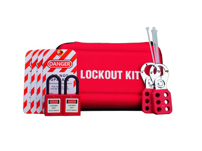 Lock out (LOTO) kit / Monteur set - 4SafeIndustry - Voorkant