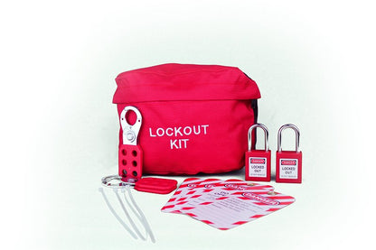 Lock out (LOTO) service kit - 4SafeIndustry - Lock out kit voorkant